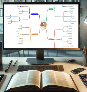 resumo livros mapa mental com ia